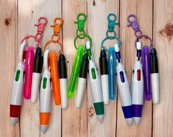 Mini Sharpie for Badge Reels, Multicolored Pen, Mini Highlighter, Gifts for Nurses, Badge Reel Accessories, Nurse Accessories, Mini Pens