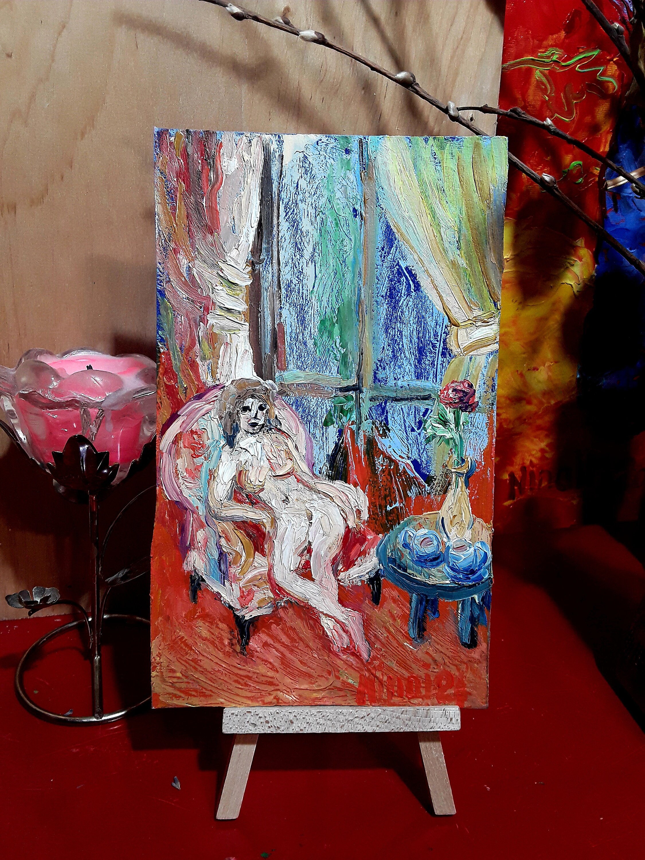 Stunning Nude Woman Art Poster - pdc4e7b