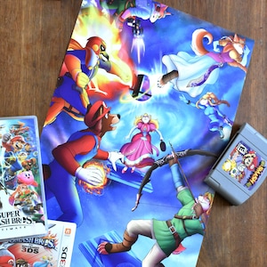 Game On! Wall Poster 17&quot;x11&quot;