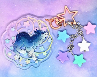 Galaxy Kitsune Charm