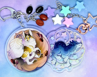 Kitsune Charm Set