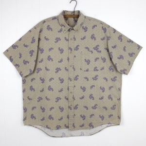 Vintage Paisley Shirt - Etsy