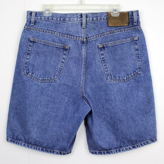 Vintage 90s Calvin Klein Denim Shorts Size 34  //… - image 2