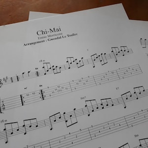 Chi-Mai (Ennio Morricone) - Guitar arrangement