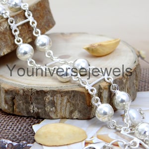 Pearl 925 Sterling Silver Bracelet Jewelry, Handmade Jewelry, Pearl Gemstone, Gift For Her, Pearl  Gemstone Silver Bracelet