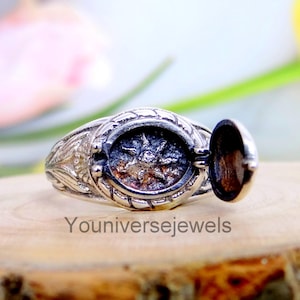 Designer Poison Silver Ring,Handmade Ring,925 Sterling Silver Jewelry ,Oxidize ring ,Statement Ring ,Birthday Gift ,Poison Ring