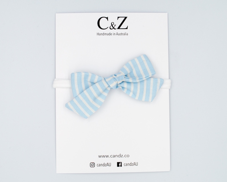 CLEARANCE Baby Bow Baby Headband School Girl Bow Hand-Tied Baby clip Newborn Headband Handmade