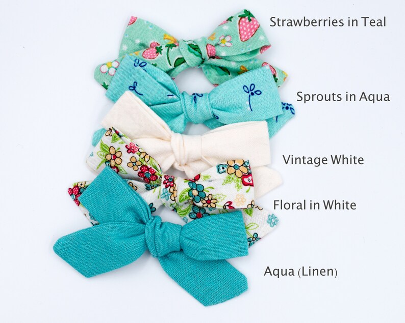 CLEARANCE Baby Bow Baby Headband School Girl Bow Hand-Tied Baby clip Newborn Headband Handmade