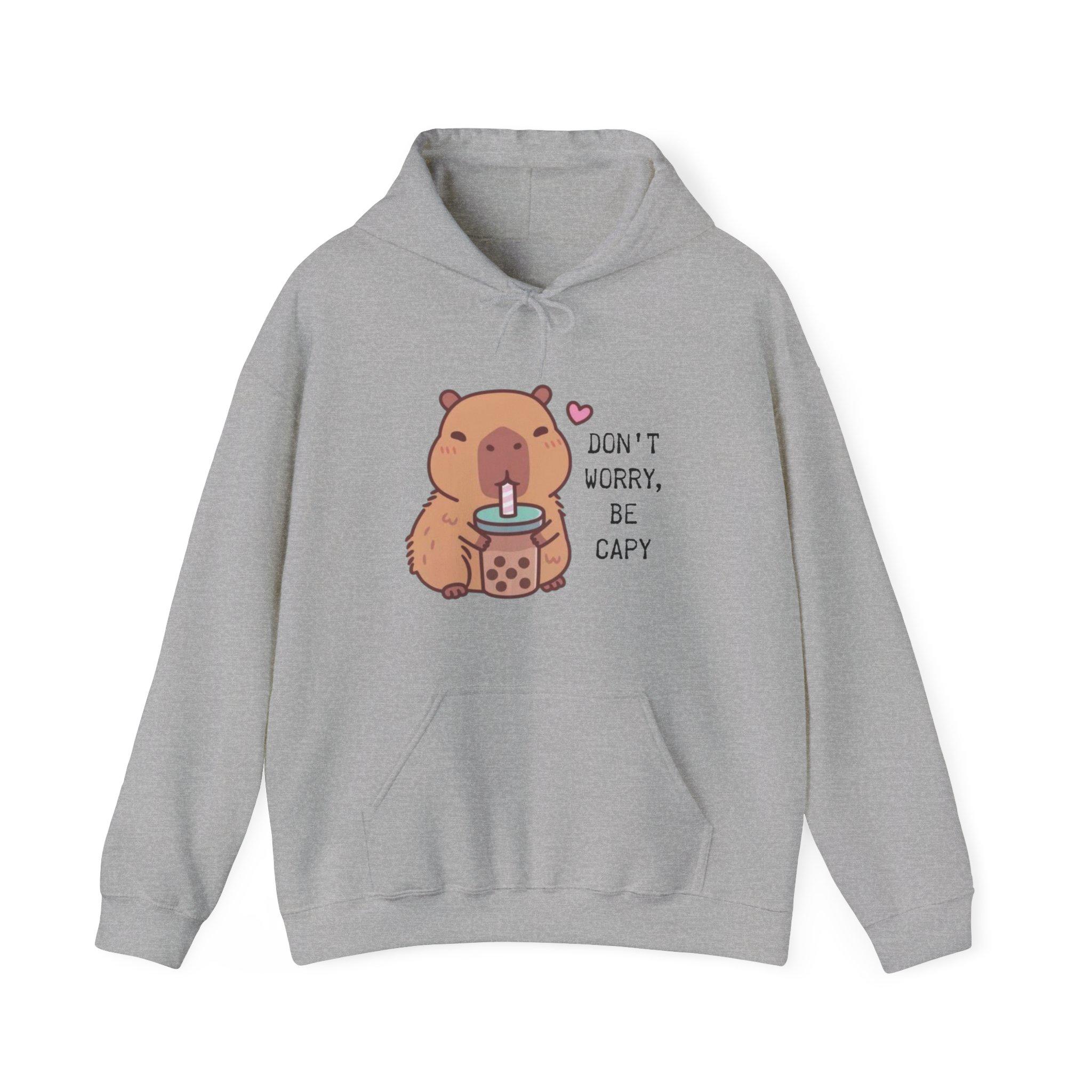 Sweat à Capuche Capybara - Hommes, Femmes, Enfants - Design Fantaisie Pour Fans - 241 G, Coupe Classique - 6