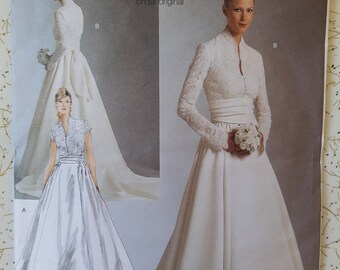 Vogue Wedding Dress Etsy