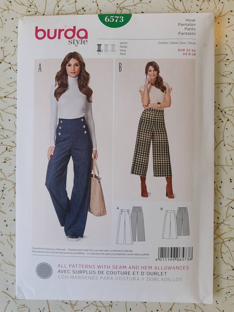 Folkwear Hollywood Pants - Trousers, Shorts & Knickers Sewing