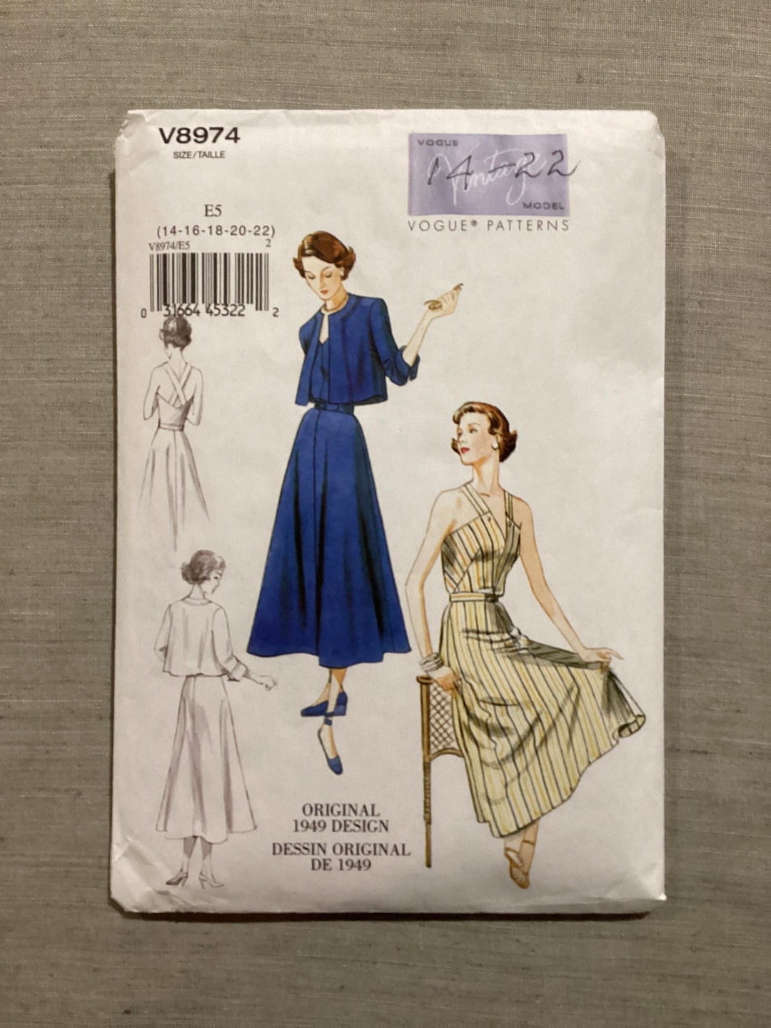 vogue-1940s-sundress-jacket-pattern-8974-etsy