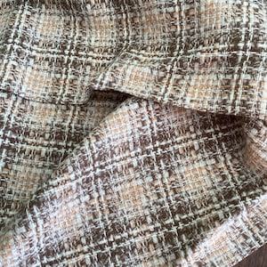 Pure Wool Tweed Fabric - Traditional - 1 yard x 56&quot; wide remnant