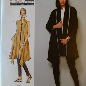 VOGUE DESIGNER PATTERN Sandra Betzina 