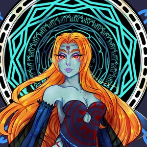 Twilight Princess Midna | Legend of Zelda | Print