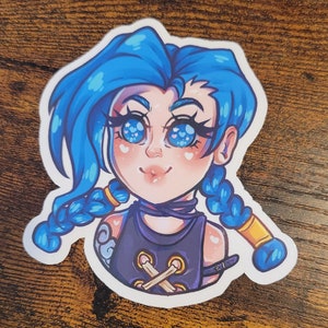 Arcane Stickers | Jinx | Vi | Catilyn