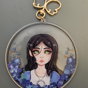 Alice Madness Returns Acrylic Charm