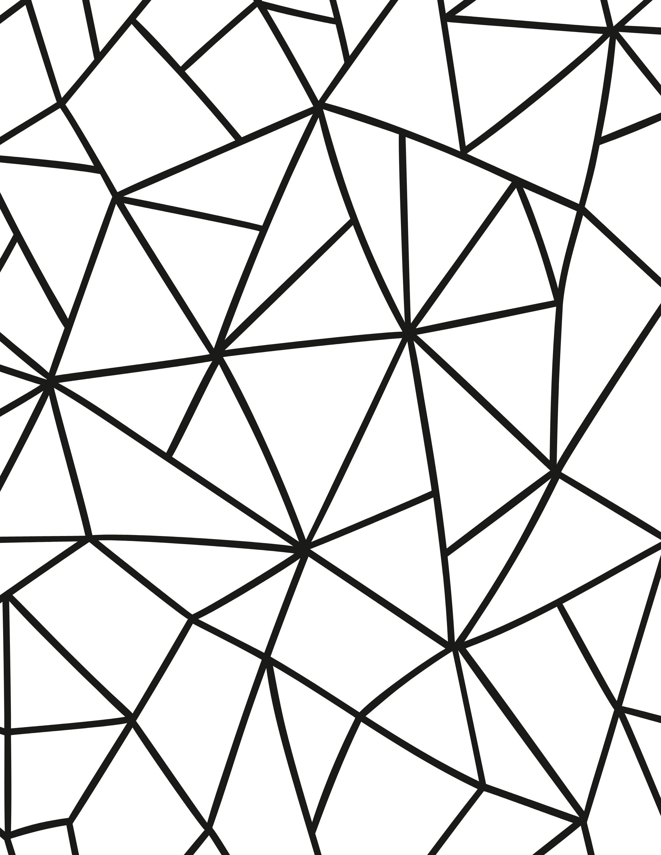 Geometric Shapes Coloring Pages - Etsy