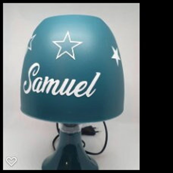 Lampe Personnalisée Bleue