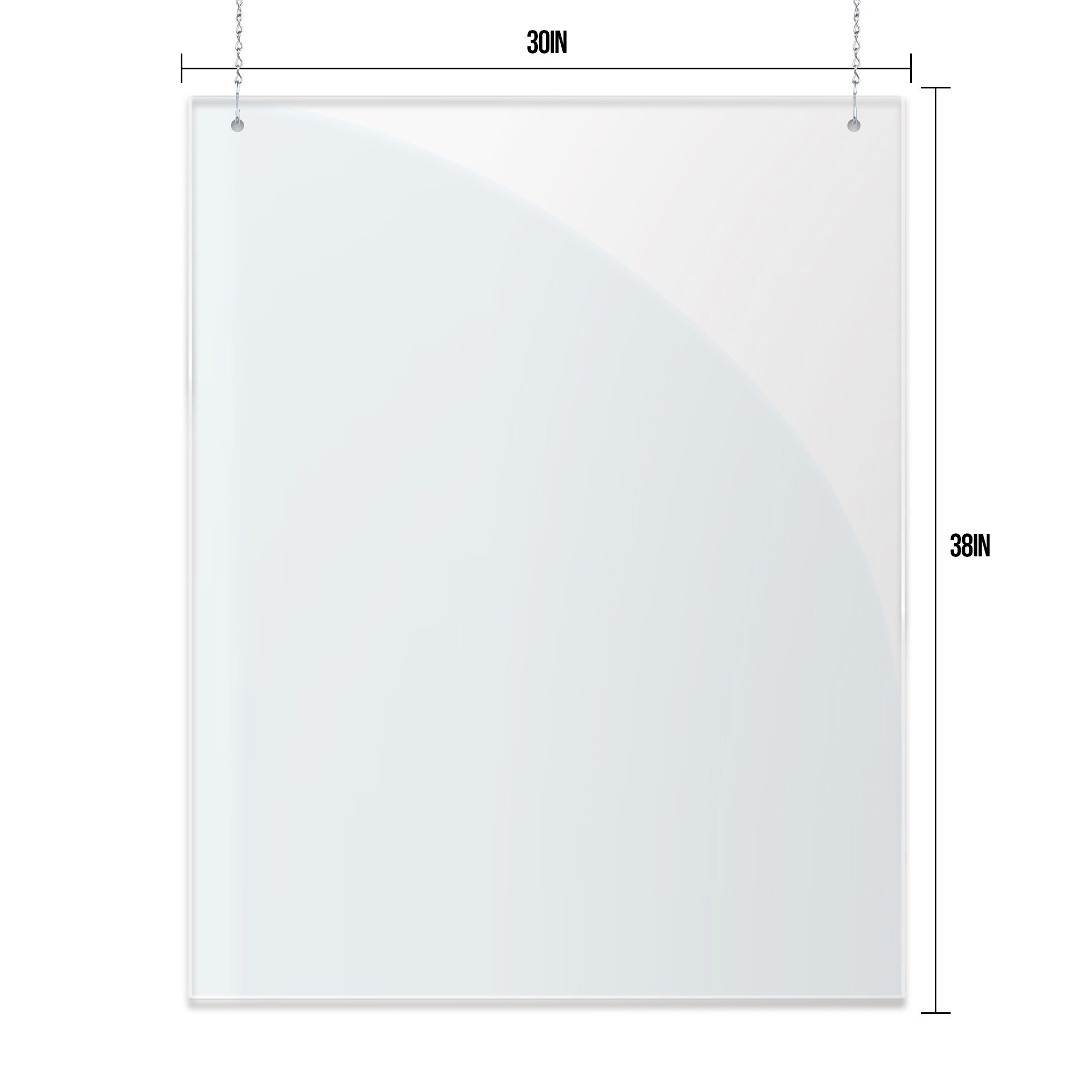 Hanging Sneeze Guard Includes Mounting Kit Schools Etsy