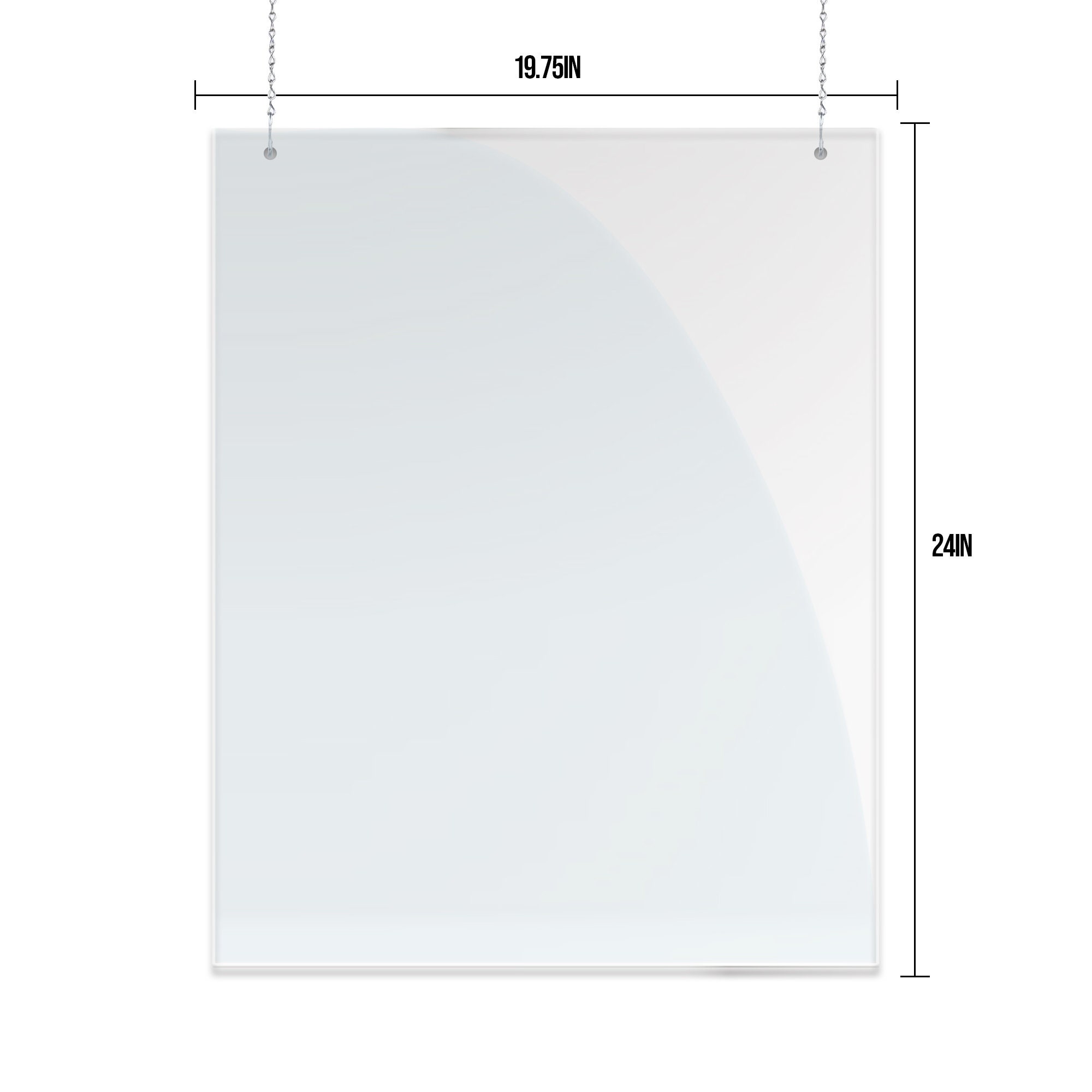 Hanging Sneeze Guard Includes Mounting Kit Schools Etsy