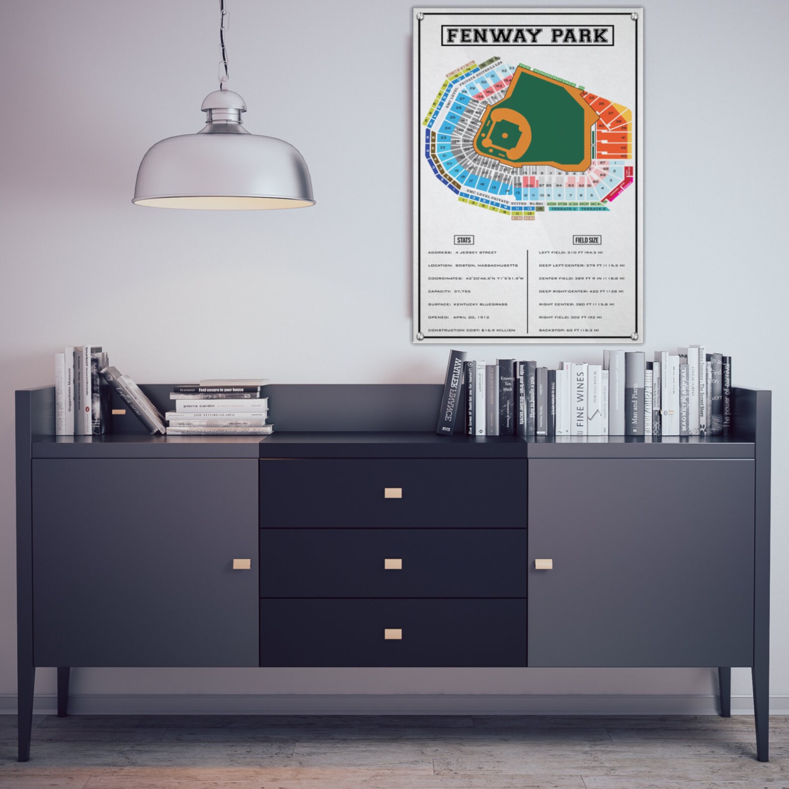 Fenway Seat Map - xulh8cl