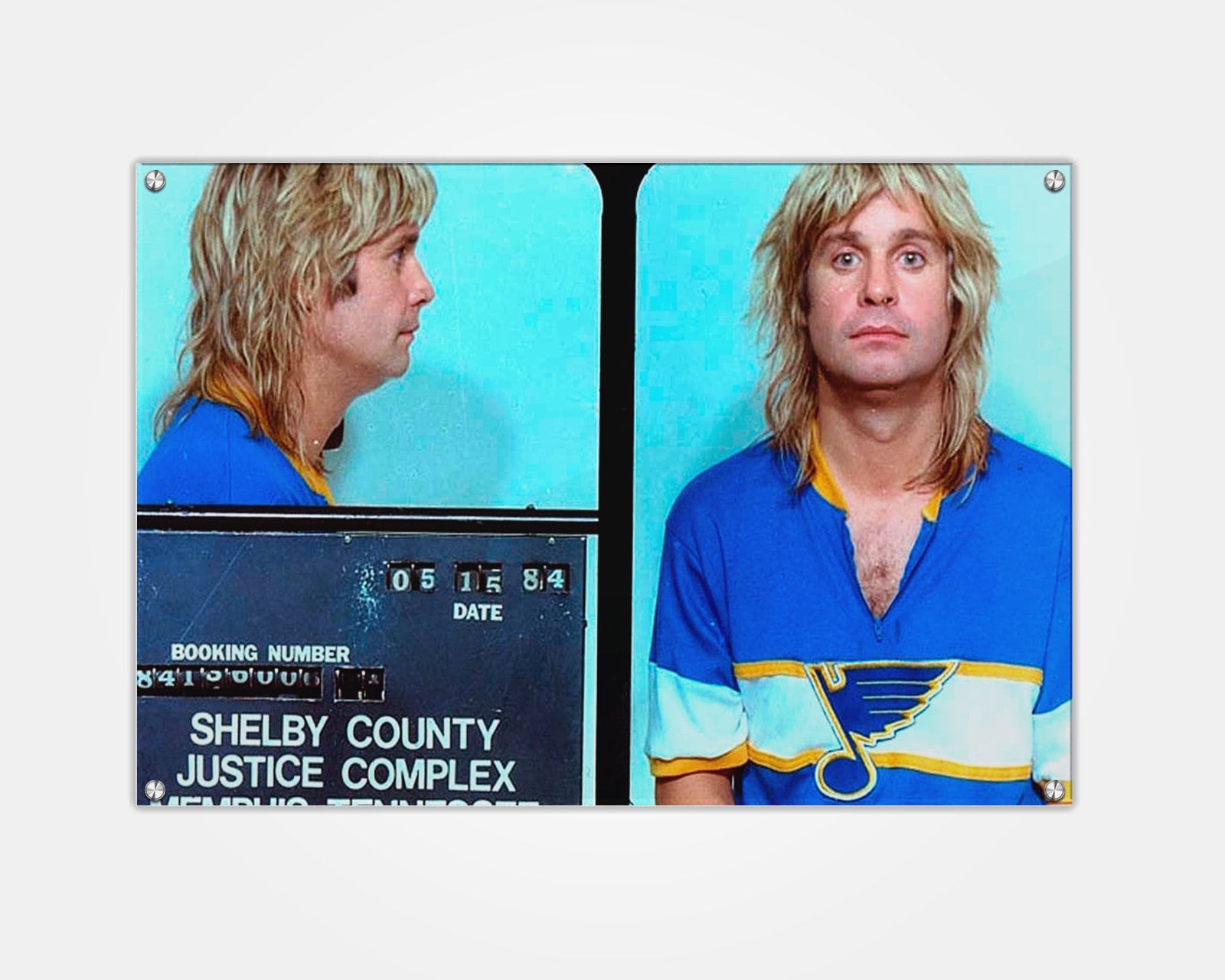 ozzy osbourne mugshot poster
