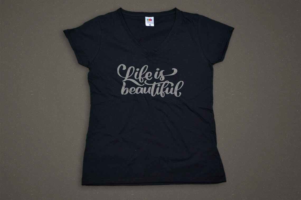 Life is Beautiful Tshirt/top for Women Etsy UK