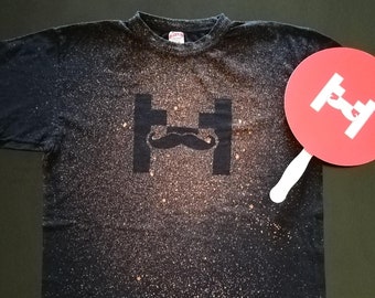 Special shirt for Markiplier's Heroes - Silhouette Bleached T-shirt