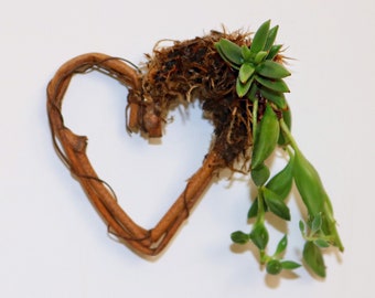 Succulent Heart Magnet