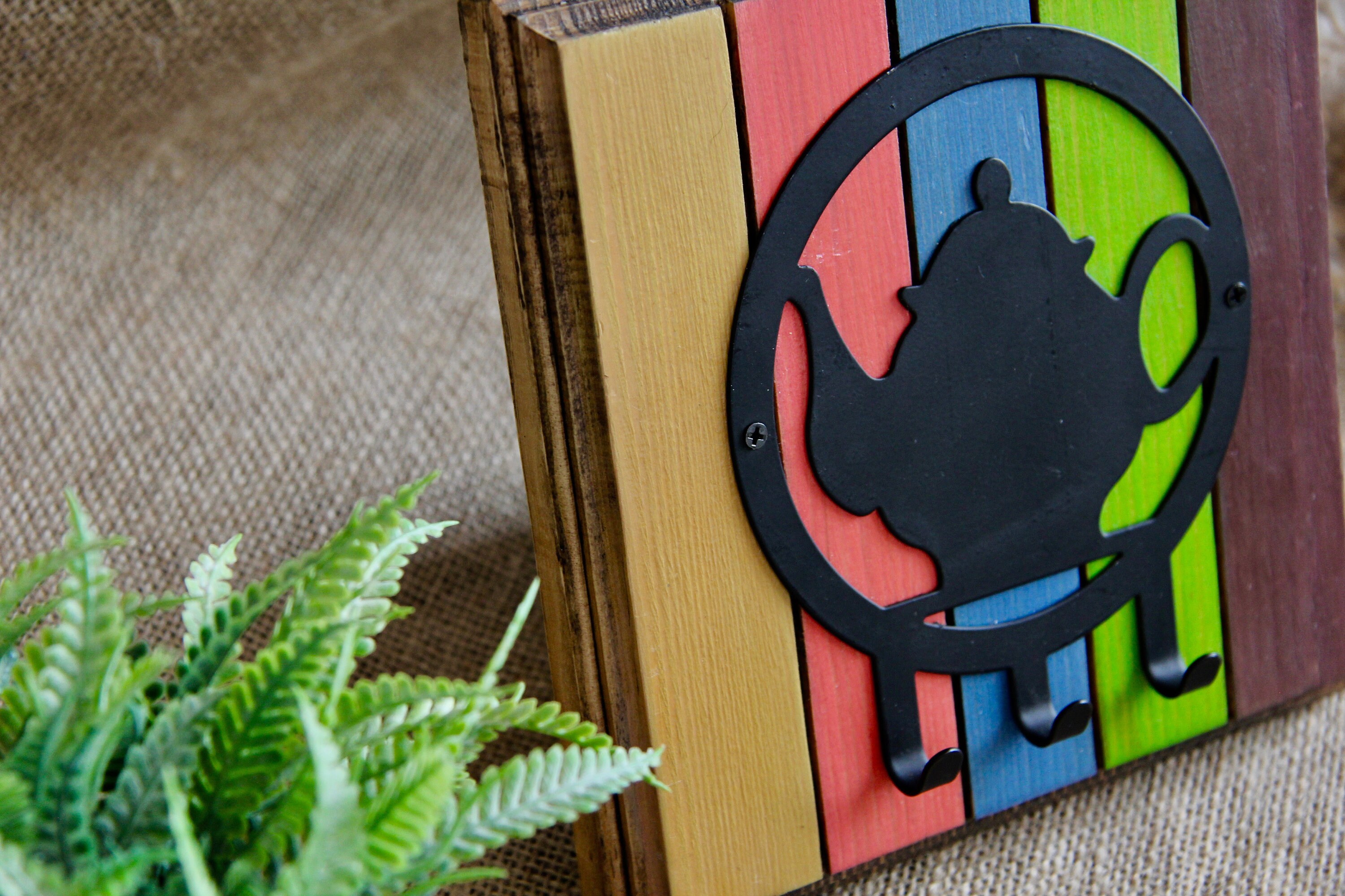 Gancho de cocina de granja. Soporte de gancho de pared de | Etsy