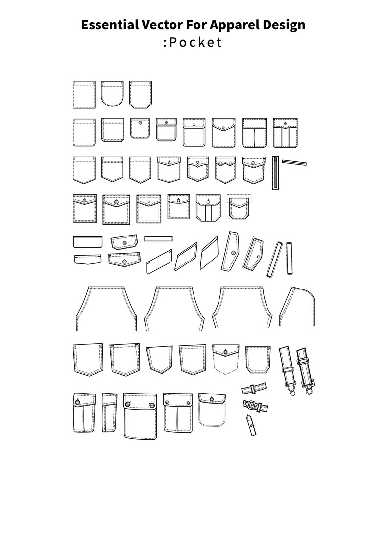 Download Fashion Template Essential Vector For Apparel Design Total Art Collectibles Prints Kromasol Com