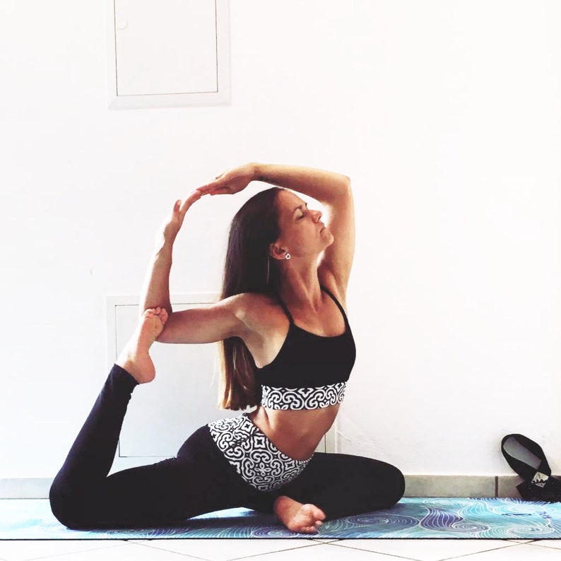 QUALITY Sport Bra /'Harmony/' Double Layering Yoga BraPilates BHWeight Training Bra Sports Bra.