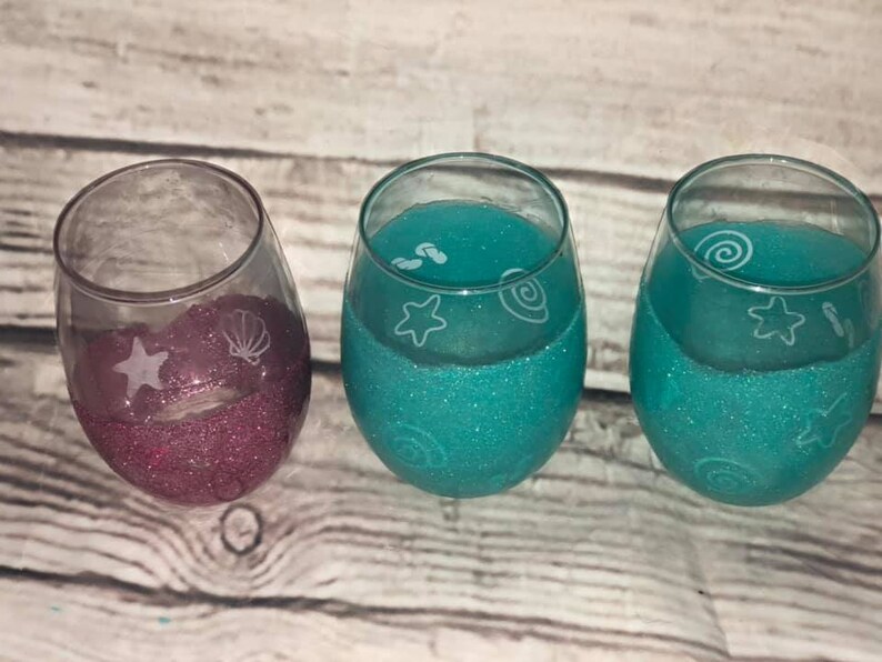 Personalized stemless wine glass best friends glass Etsy