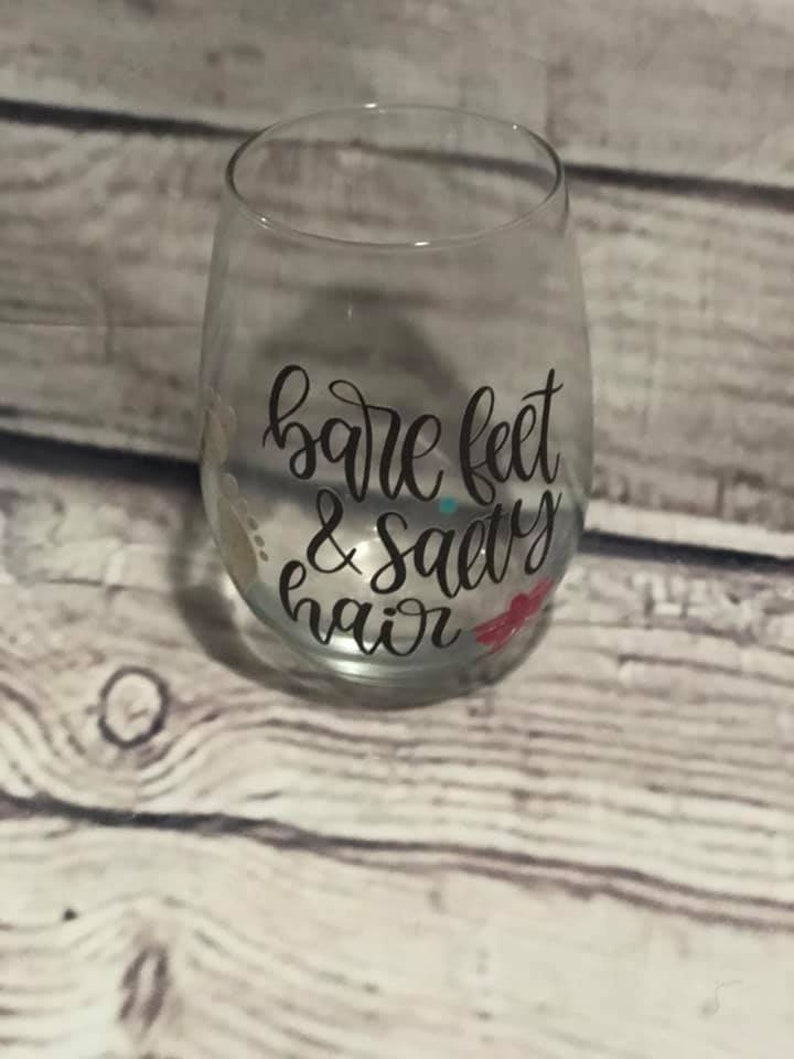 Personalized stemless wine glass best friends glass Etsy