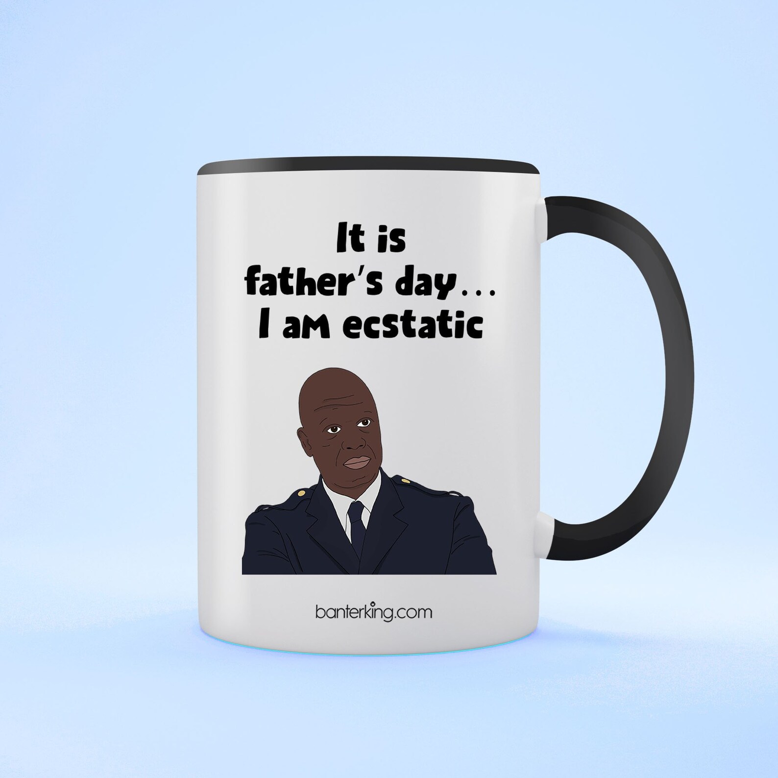 I Am Ecstatic Brooklyn Nine Nine Funny Banter King Fathers Etsy