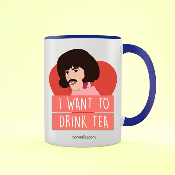 I Want Queen Lyrics Mug By CharGrilled