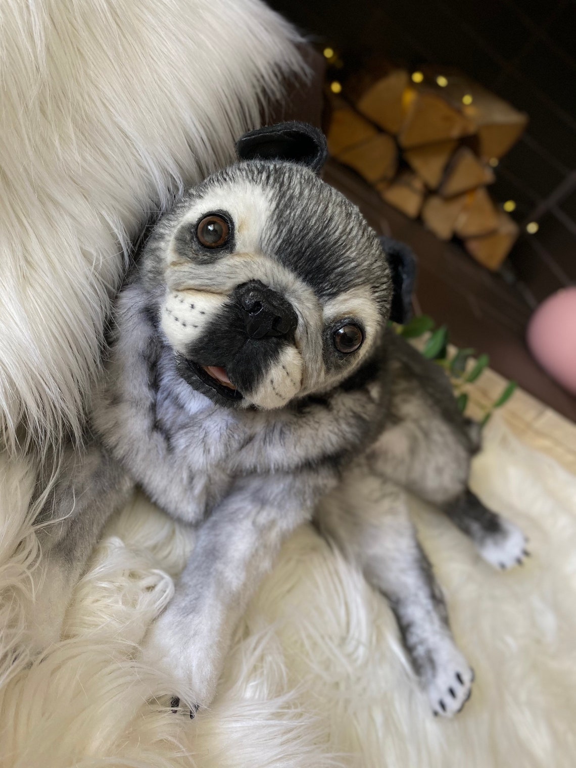 Life size dog clone custom order real stuffed plush toy dog Etsy