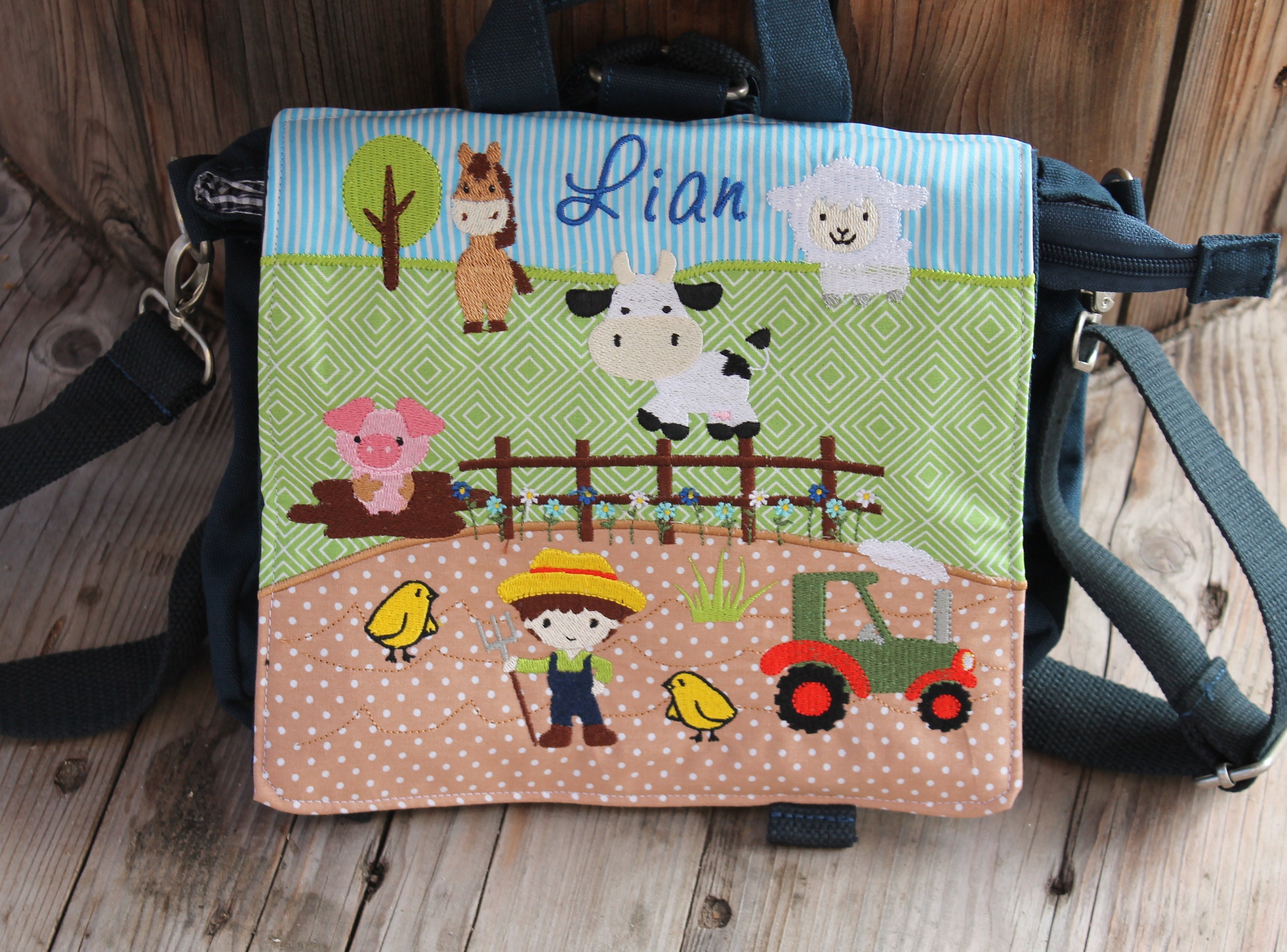 Kindergartentasche Tiere