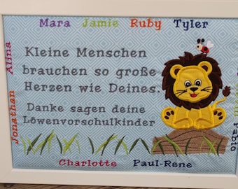 Geschenk für die Erzieherin/Tagesmama