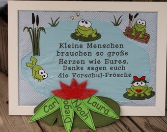 Geschenk für die Erzieherin/Tagesmama