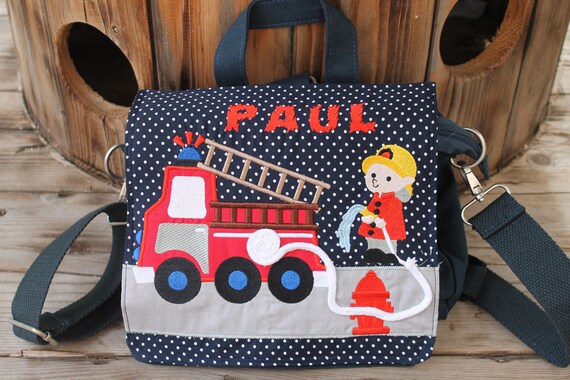 feuerwehr kindergartentasche