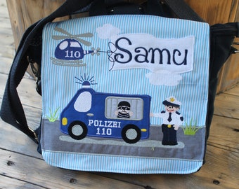Kindergartentasche Polizei