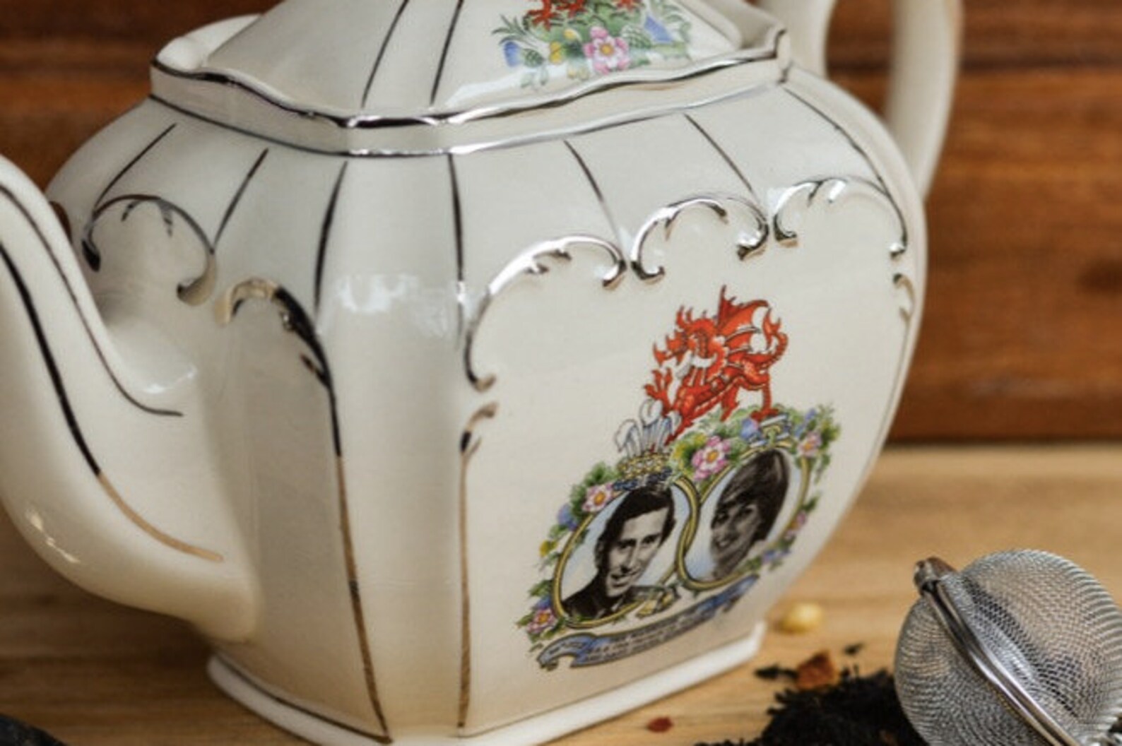 Royal Wedding. Princess Diana and Prince Charles Tea Pot Etsy