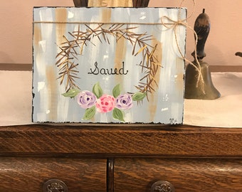 Crown Of Thorns Art Etsy
