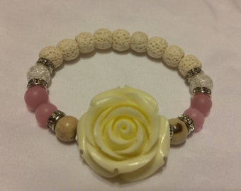 Essential oil diffuser bracelet
