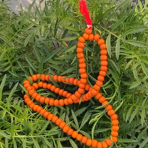 Pure Tulsi 108 Beads Mala/Jaap Mala,Beautiful Tulsi Japa mala,Tulsi Krishna japa mala/ Handmade Tulsi mala From Vrindavan
