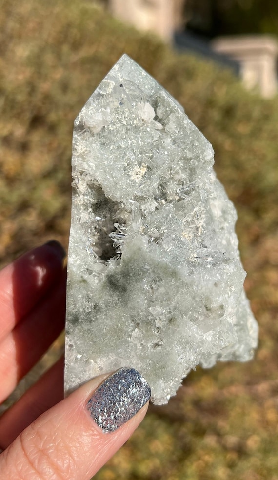 針水晶クラスター