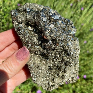1.1lb Shiny Pyrite Cluster