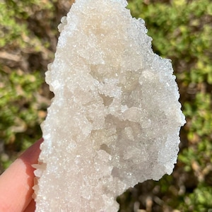 Sparkly Druzy Apophyllite Cluster 90g
